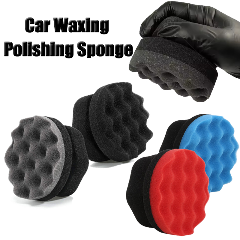 Wax Applicator Pad - Gąbka do polerowania wosku samochodowego, sześciokątny