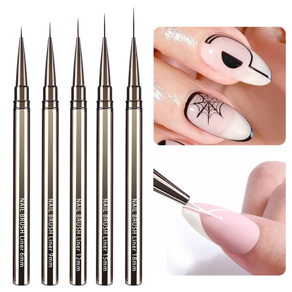 Detailing Brush Set - 5-częściowy profesjonalny zestaw pędzli do zdobienia