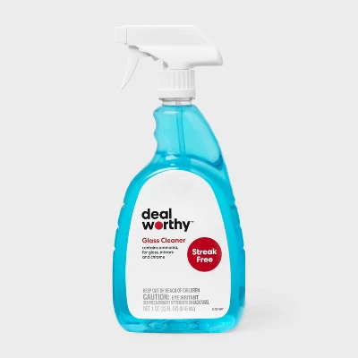 Glass Cleaner Streak - Spray do czyszczenia szyb bez zapachu,
