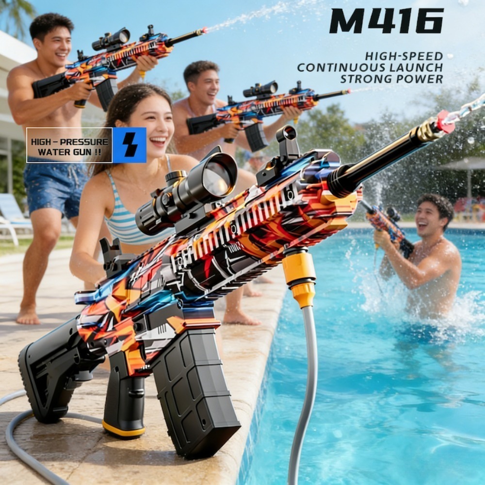 Car Shampoo Ph - Elektryczny pistolet na wodę M416 o