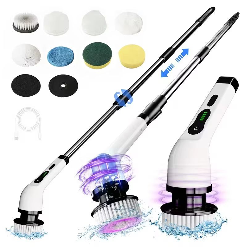 Car Cleaning Brush - Bezprzewodowa elektryczna szczotka obrotowa, wielofunkcyjna szczotka