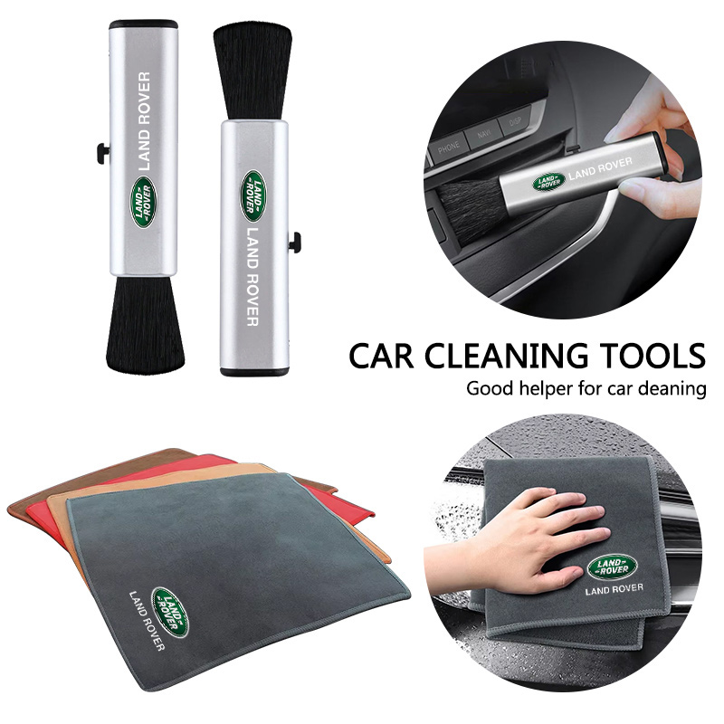 Microfiber Towel Detailing - Miękka szczotka do czyszczenia samochodu Land
