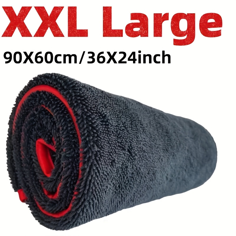 Microfiber Towel Detailing - Ultrachłonny ręcznik samochodowy XXL, bardzo duży