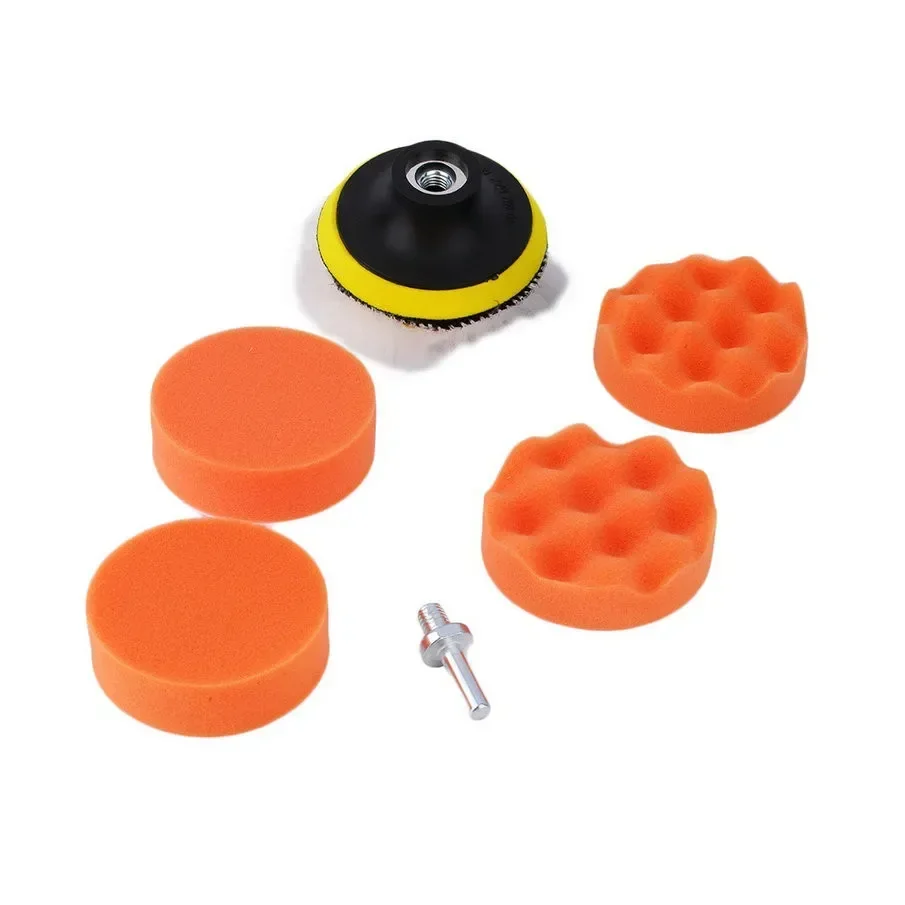 Polish Pad Set Buffer - 1 Zestaw / 7 Sztuk Gąbek