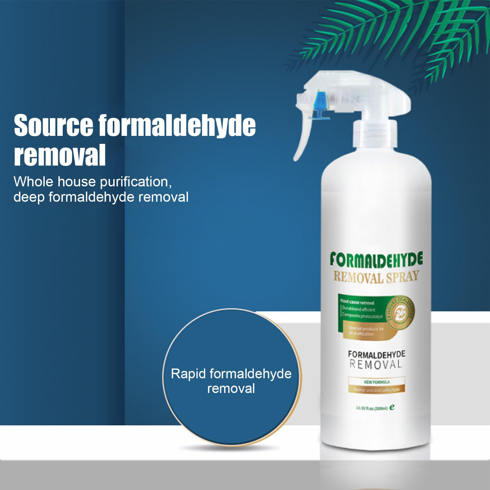 Odor Eliminator Car - Spray formaldehydowy 500 ml skutecznie oczyszczający,