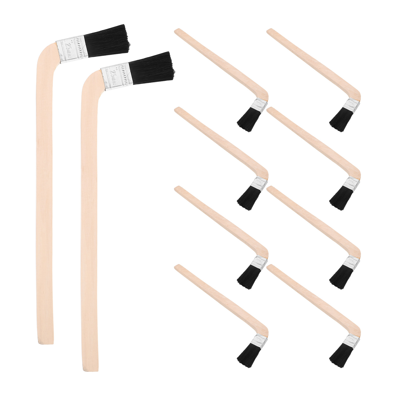 Detailing Brush Set - Zestaw 10 szt. skośnych pędzli do