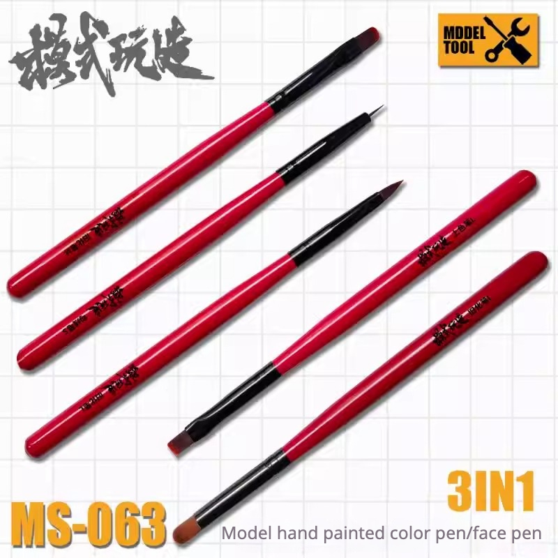 Detailing Brush Set - Zestaw pędzli do malowania ręcznego MSWZ