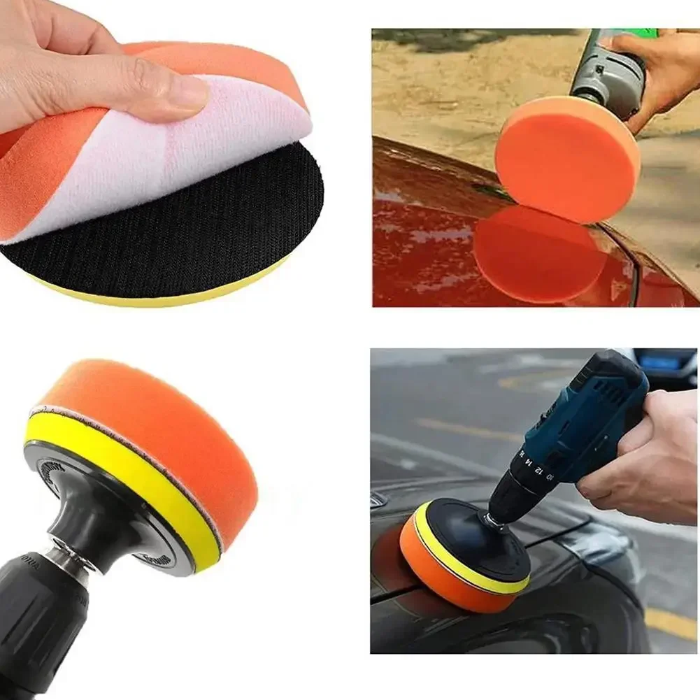 Polish Pad Set Buffer - Zestaw 6 szt. piankowych podkładek polerskich