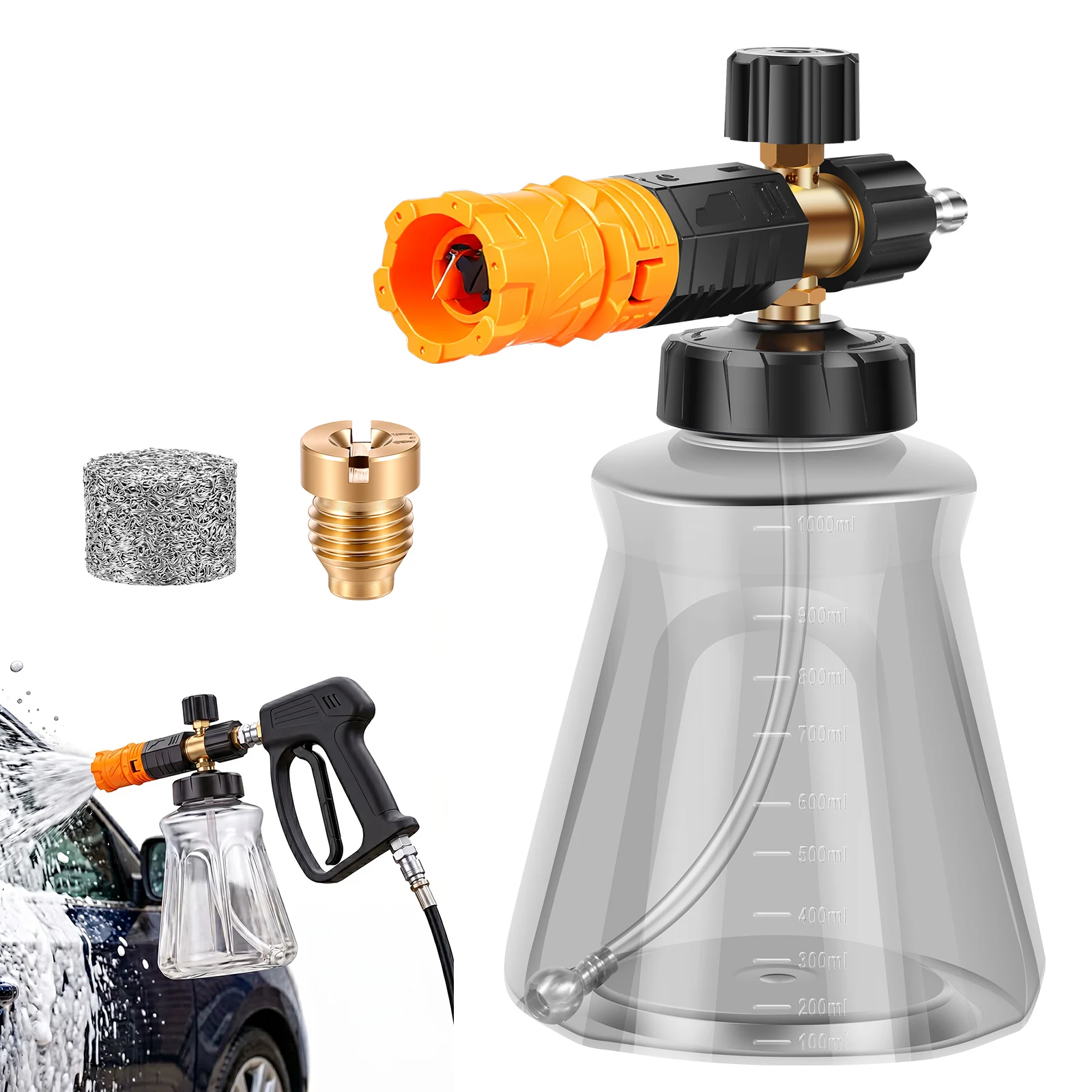 Foam Cannon Car Wash - Pistolet do piany do myjki ciśnieniowej