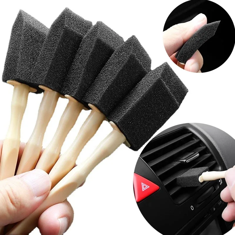 Dirt Brush Interior - Jednorazowa szczotka z gąbką do detalicznego