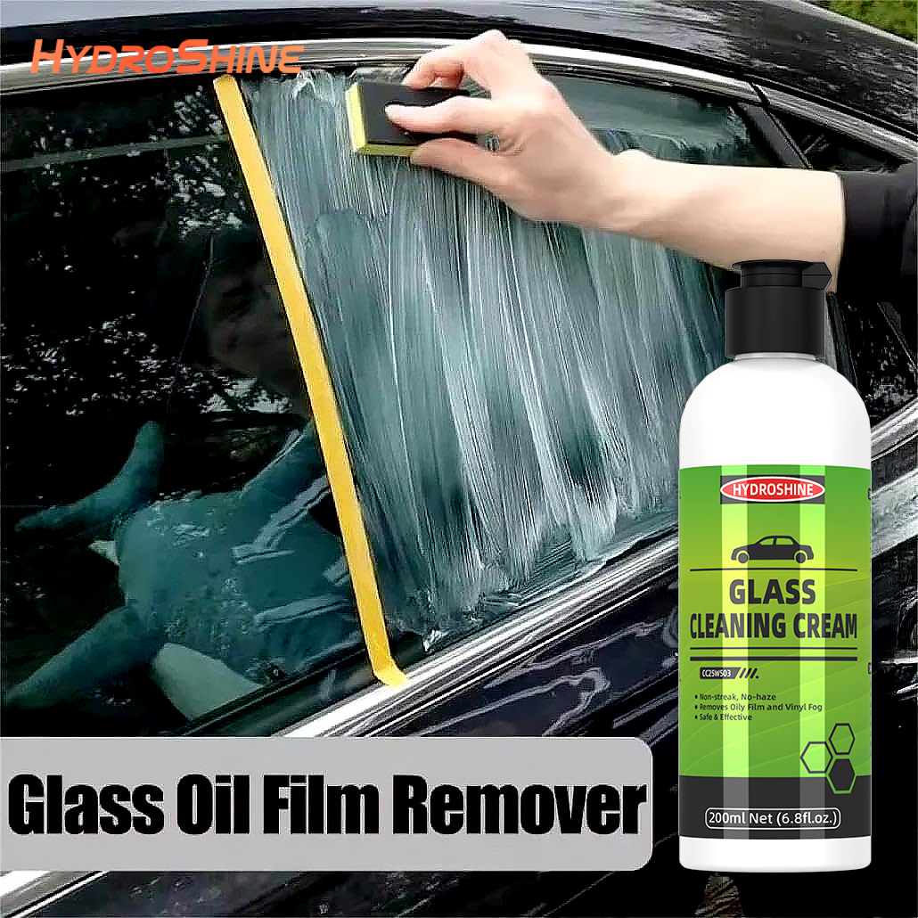 Glass Cleaner Streak - Hydroshine Krem do usuwania olejowych plam