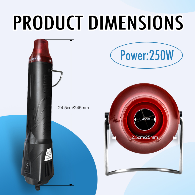 220V Pistolet na gorące powiet – Dryer Car Blower recenzja i cena