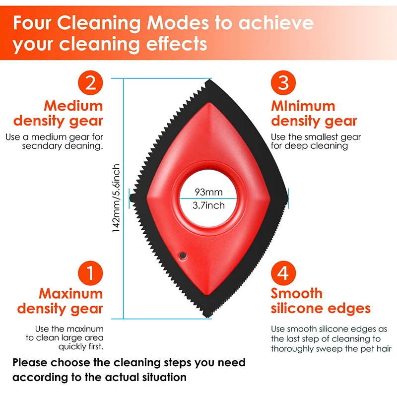 4 tryby Grzebień do usuwania s – Seat Cleaner Fabric recenzja i cena