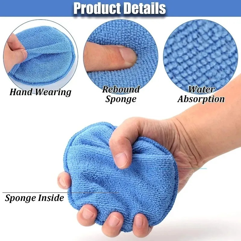 10 szt. Gąbki do detailingu sa – Wax Applicator Pad recenzja i cena