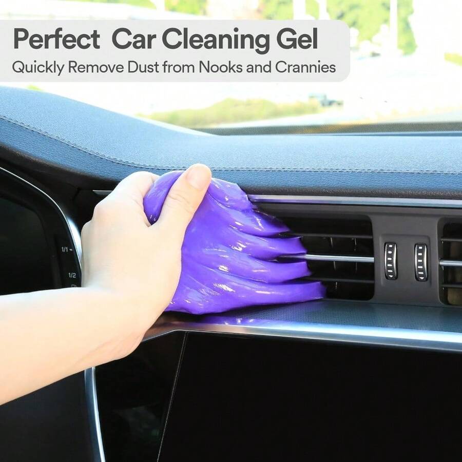 Fioletowy żelowy klej do czysz – Dirt Brush Interior recenzja i cena