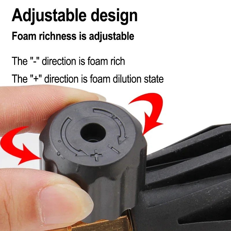 Zestaw pistoletu do pianownicy – Pressure Washer Foam Gun recenzja i cena