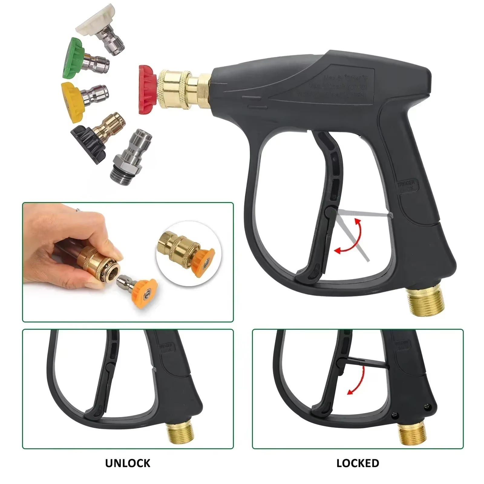 Zestaw lanca do pianownicy kom – Pressure Washer Foam Gun recenzja i cena