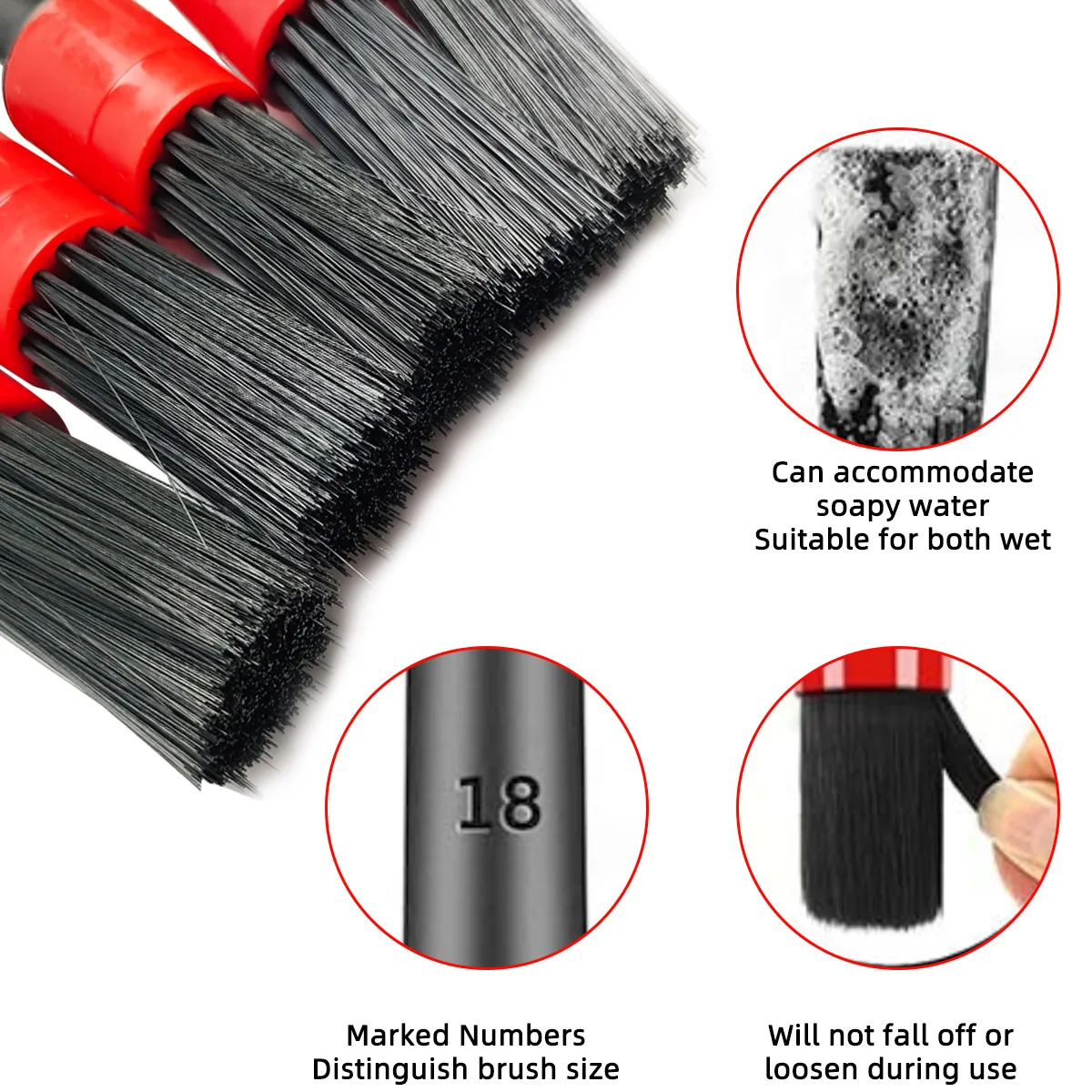 126-częściowy zestaw do czyszc – Dirt Brush Interior recenzja i cena