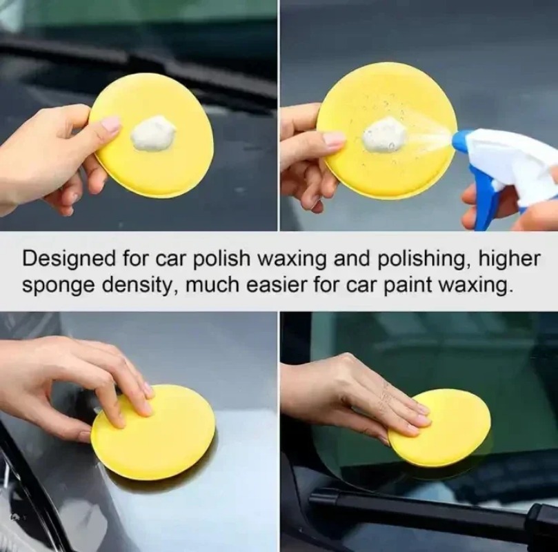 6 SZT. Gąbki do aplikacji wosk – Wax Applicator Pad recenzja i cena