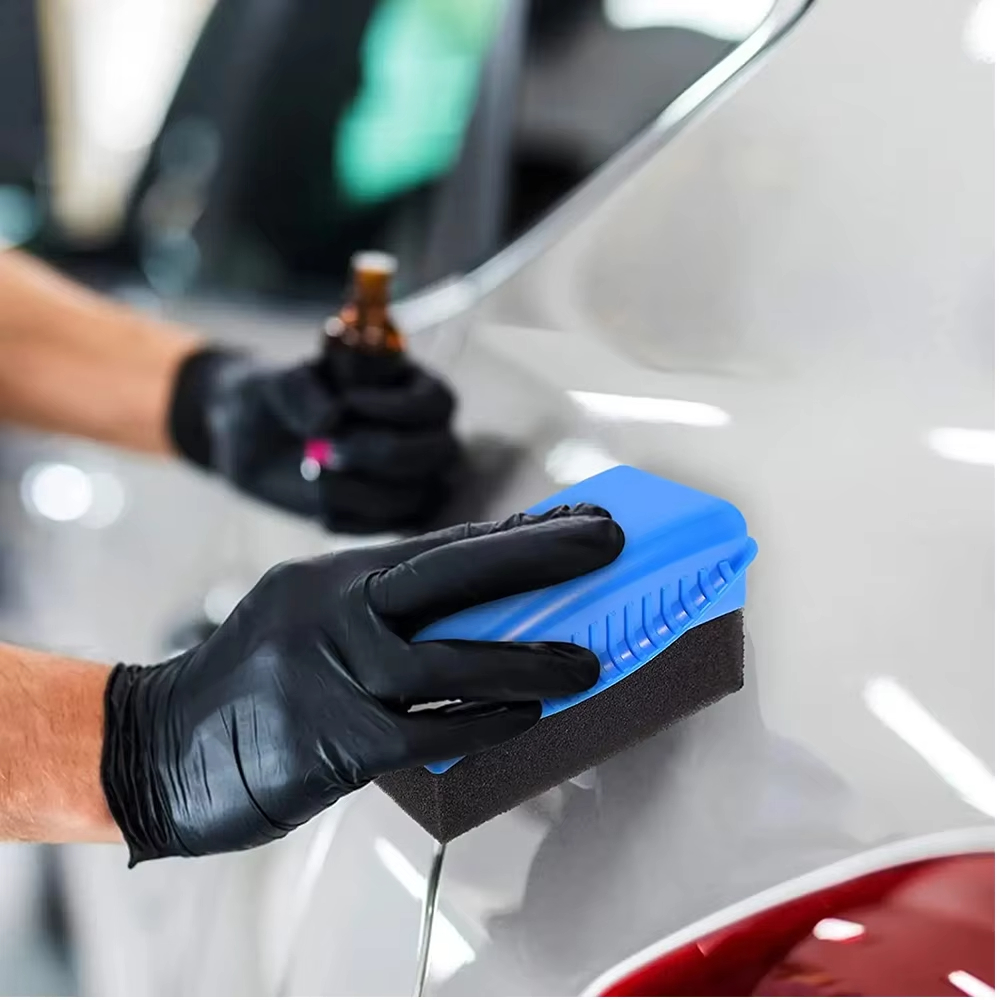 Szczotki gąbkowe do kół samoch – Wax Applicator Pad recenzja i cena