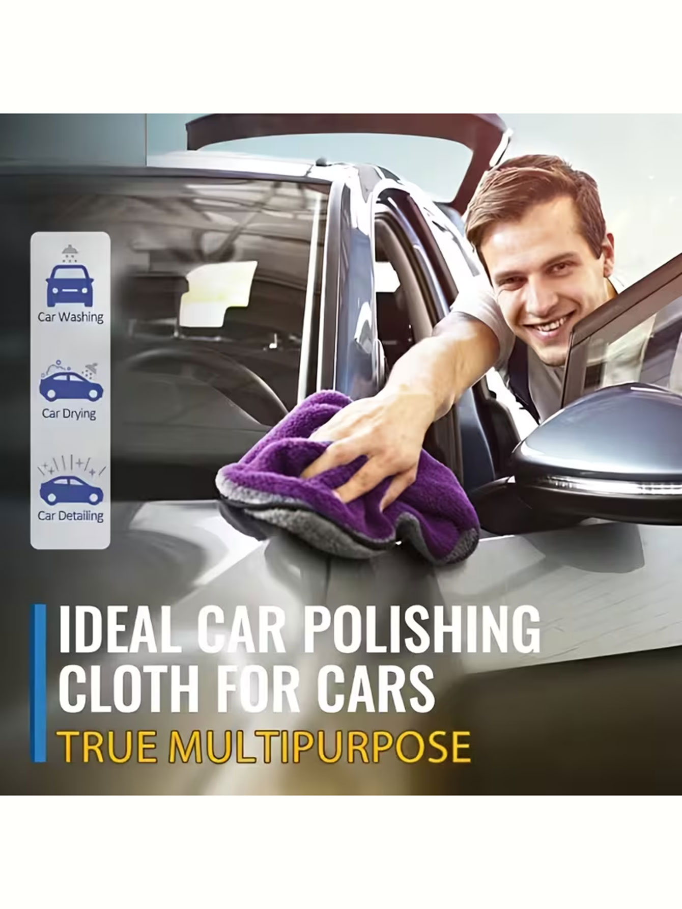 10 sztuk dwustronnych ścierecz – Microfiber Towel Detailing recenzja i cena
