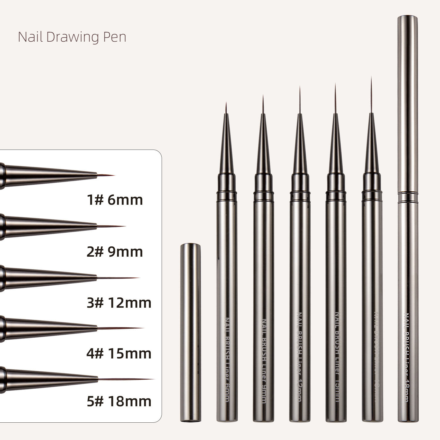Zestaw pędzli do zdobienia paz – Detailing Brush Set recenzja i cena