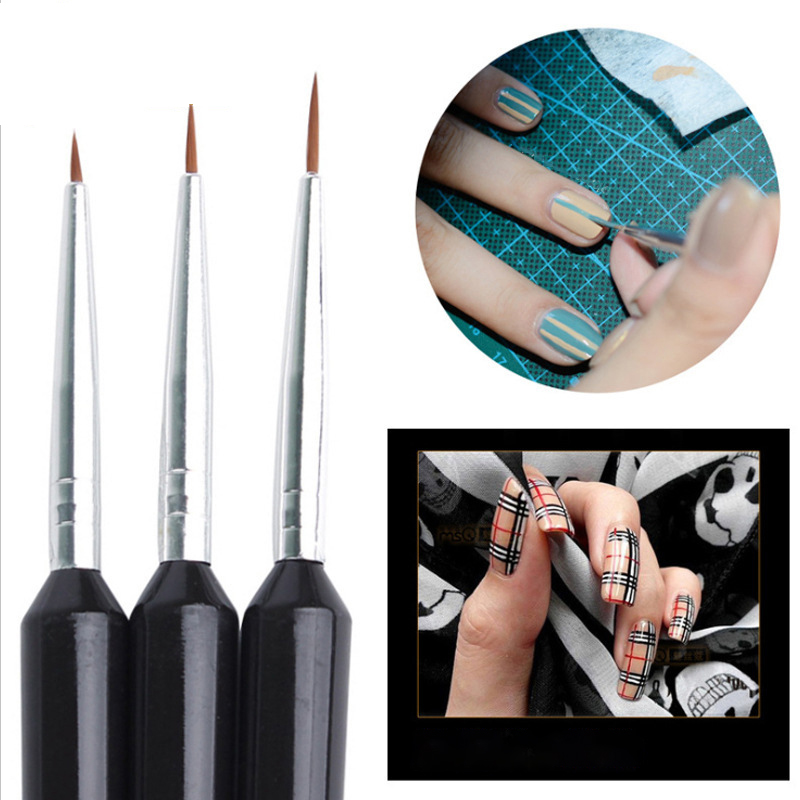 Zestaw 3 szt. ultra-cienkich p – Detailing Brush Set recenzja i cena