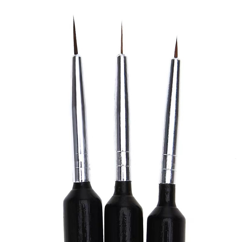 Zestaw 3 szt. ultra-cienkich p – Detailing Brush Set recenzja i cena
