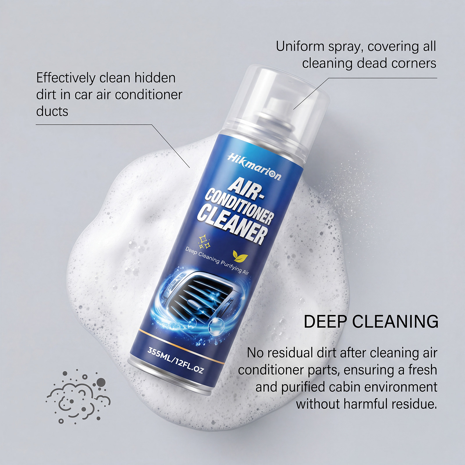 Spray do czyszczenia klimatyza – Odor Eliminator Car recenzja i cena