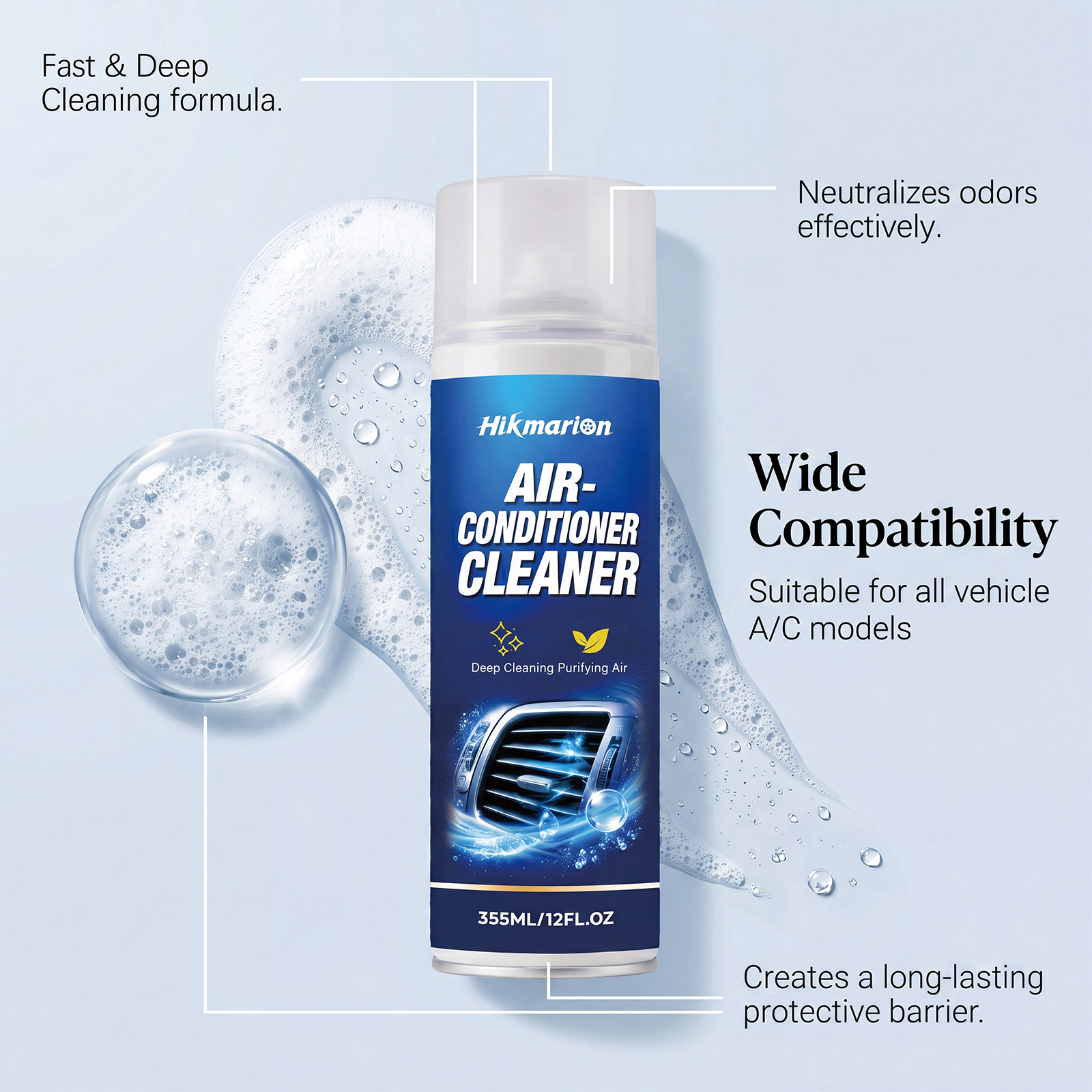 Spray do czyszczenia klimatyza – Odor Eliminator Car recenzja i cena