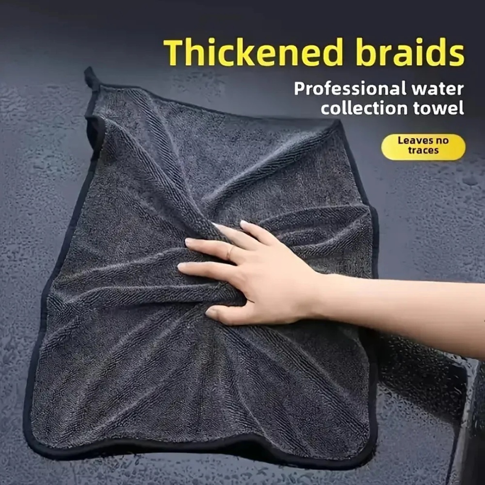 Duża, ciemnoszara ściereczka z – Microfiber Towel Detailing recenzja i cena