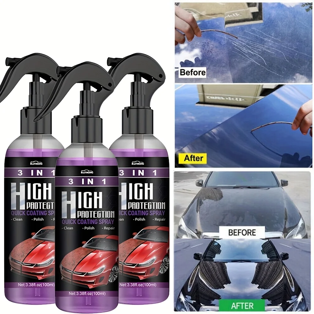 Spray ceramiczny 3 w 1 do samo – Car Wax Ceramic Coating recenzja i cena