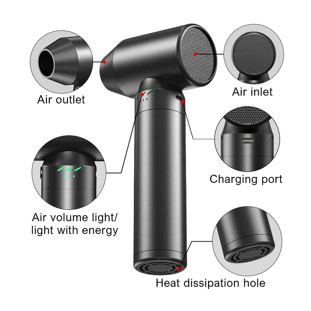 Szybki wentylator turbo o 8000 – Dryer Car Blower recenzja i cena