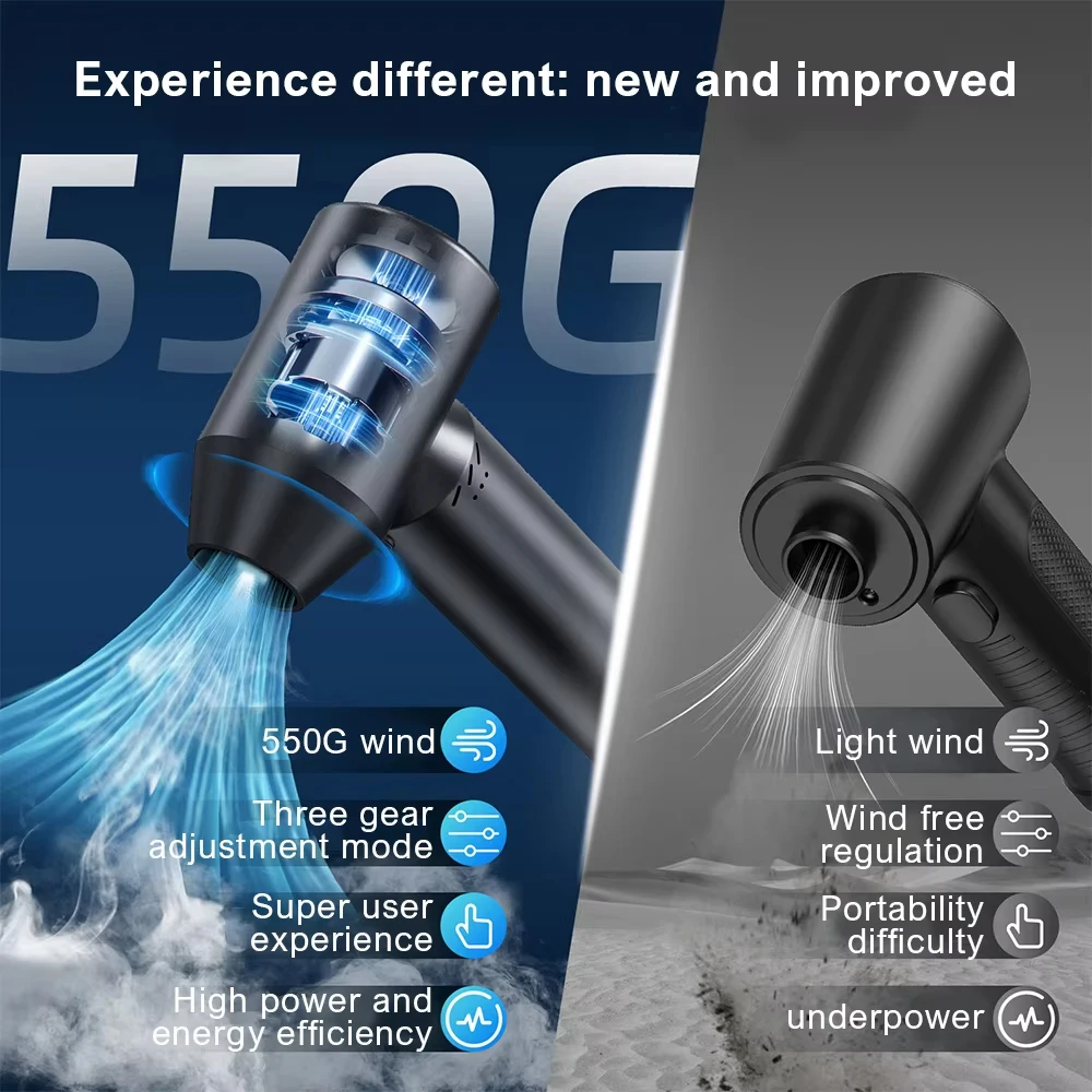 Szybki wentylator turbo o 8000 – Dryer Car Blower recenzja i cena