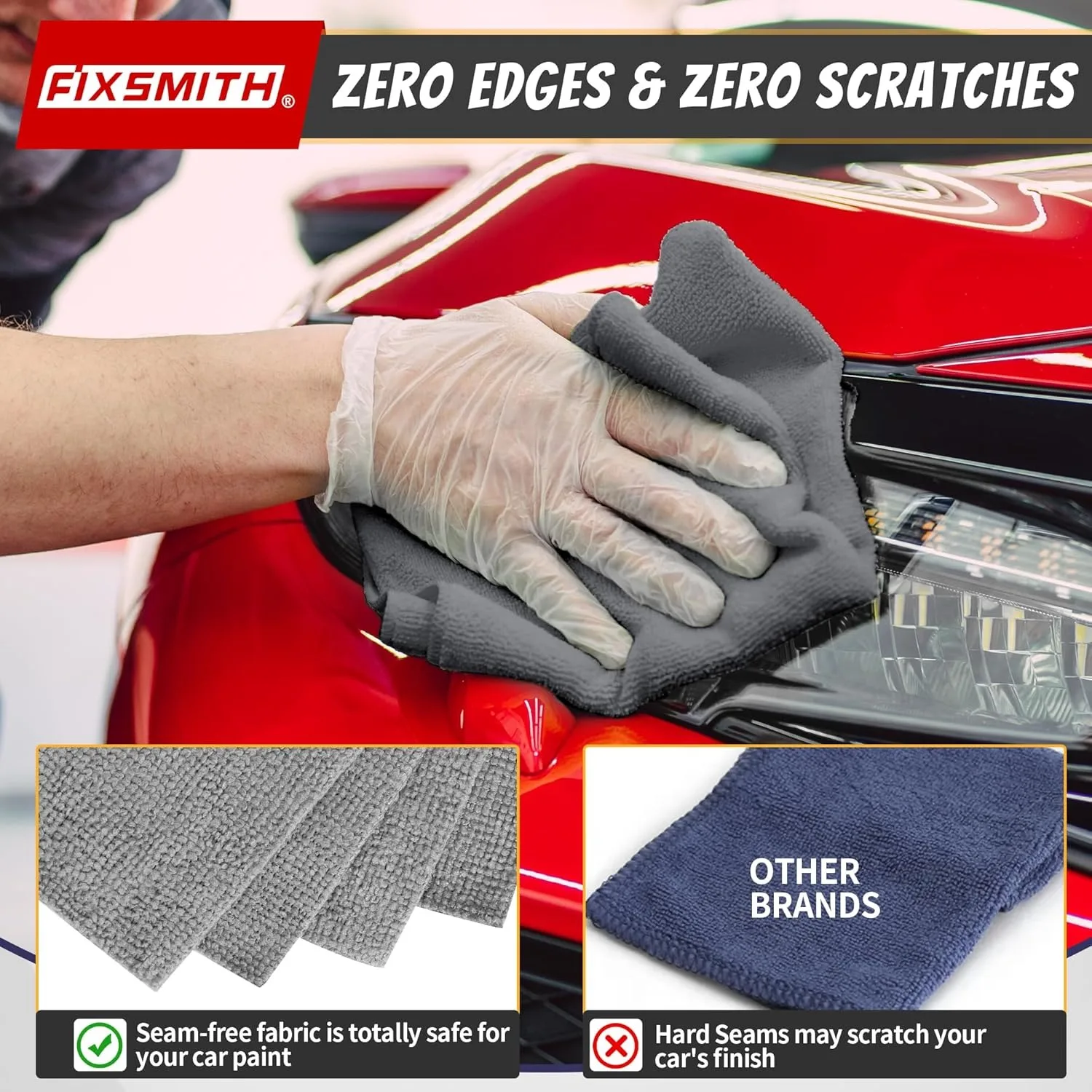 1/50szt Ściereczka z mikrofibr – Microfiber Towel Detailing recenzja i cena