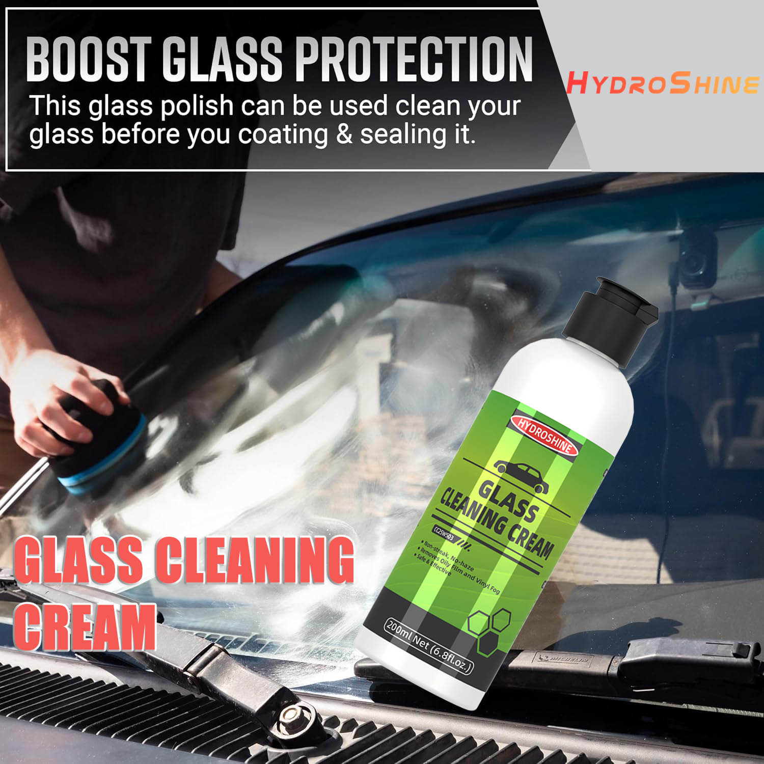Hydroshine Krem do usuwania ol – Glass Cleaner Streak recenzja i cena