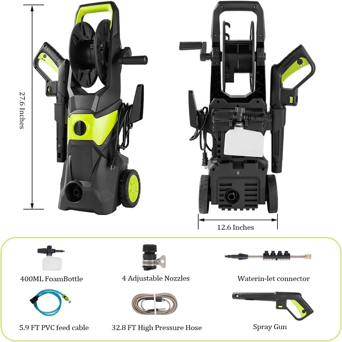 Elektryczna myjka ciśnieniowa  – Pressure Washer Foam Gun recenzja i cena