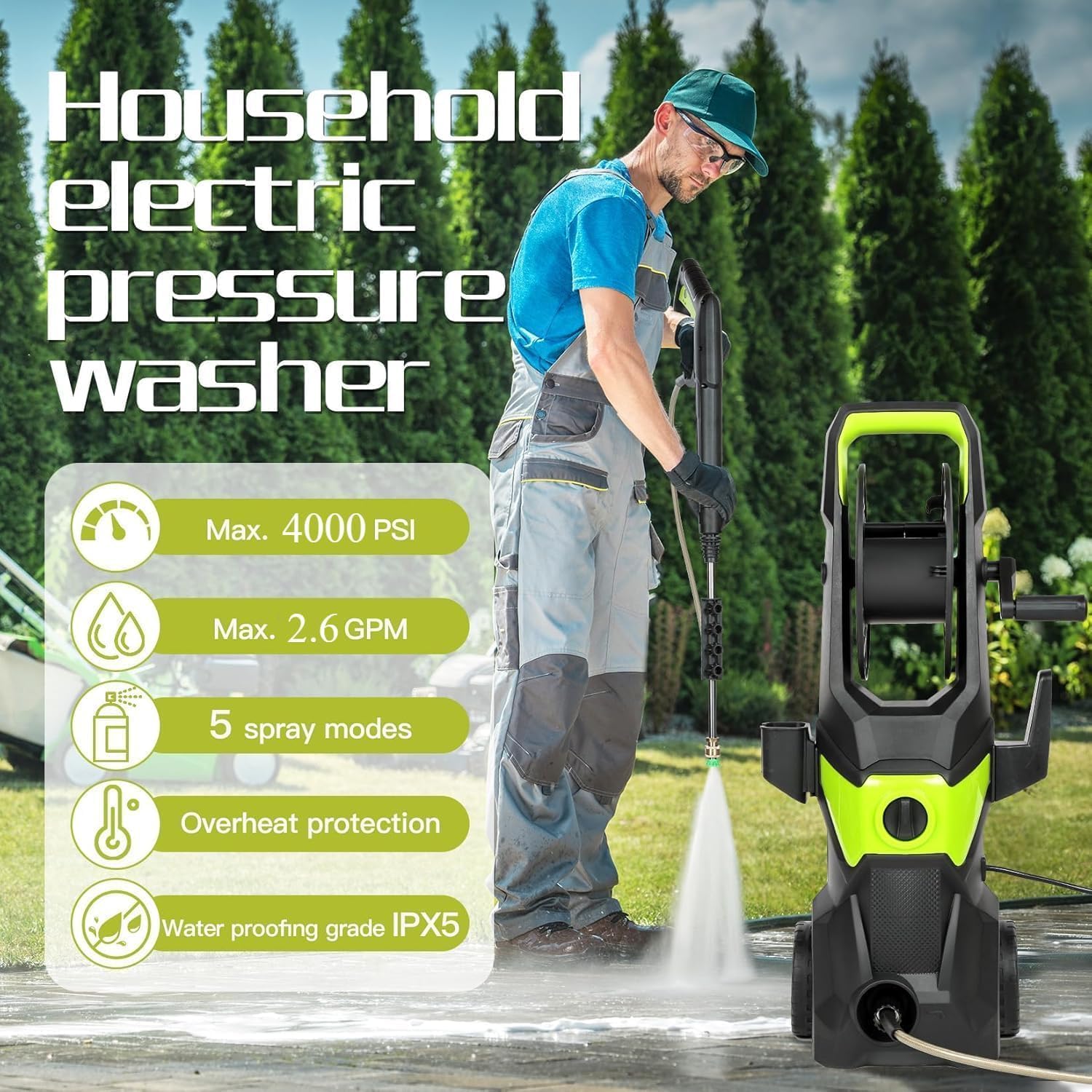 Elektryczna myjka ciśnieniowa  – Pressure Washer Foam Gun recenzja i cena