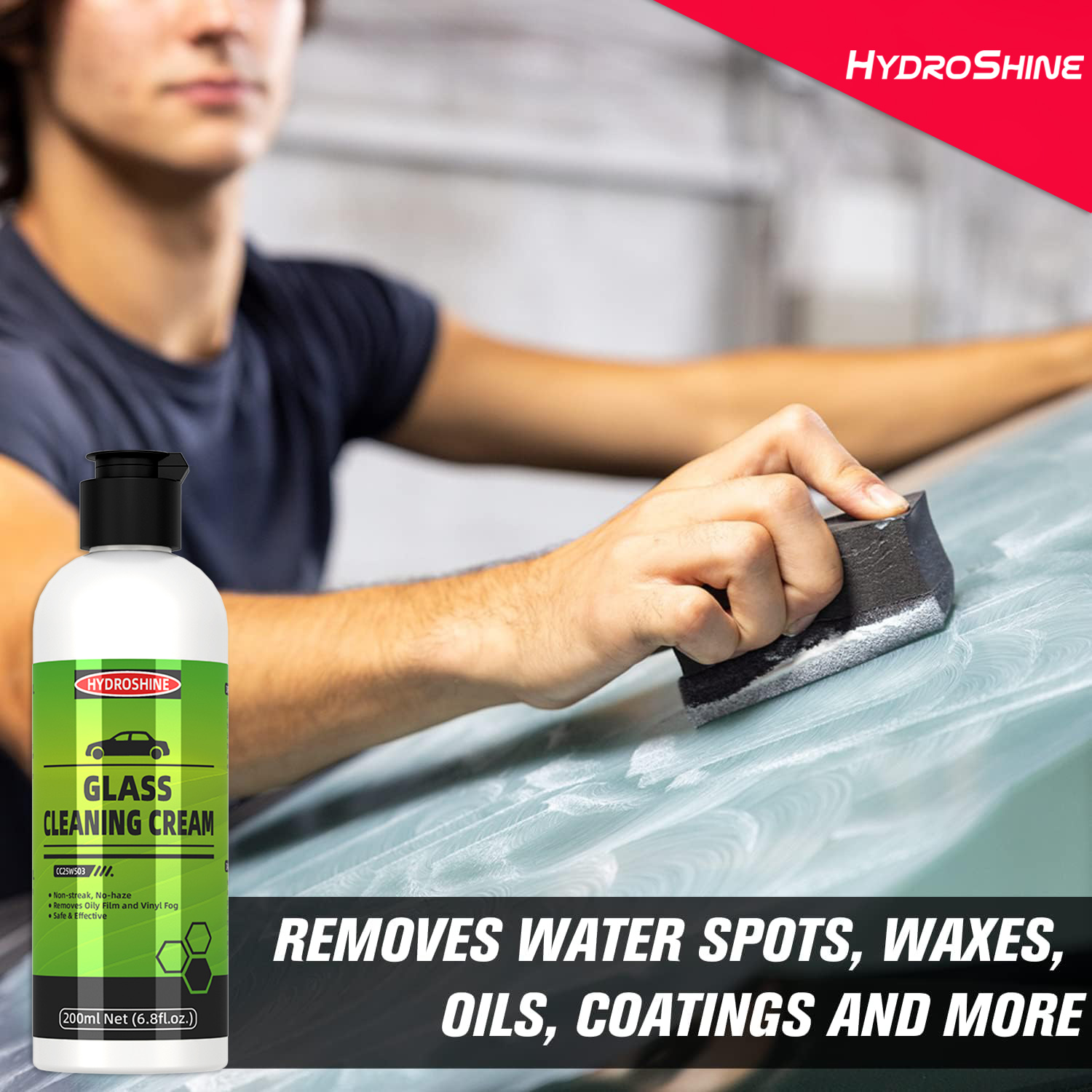 Hydroshine Krem do usuwania ol – Glass Cleaner Streak recenzja i cena