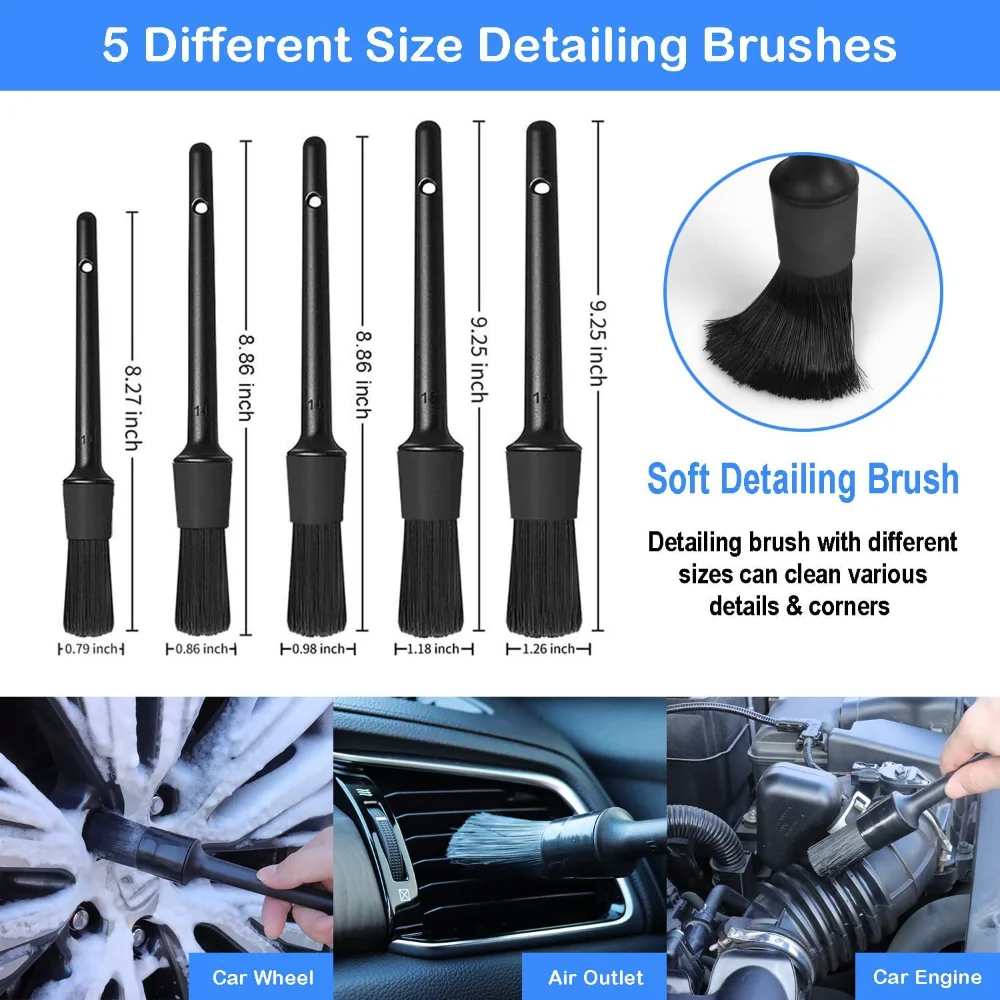 Zestaw szczotek do mycia samoc – Dirt Brush Interior recenzja i cena